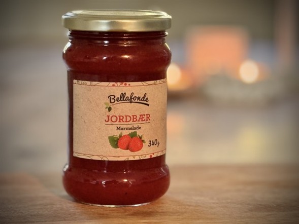 Marmelade Jordbær 300g.